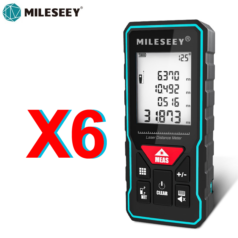Industrial Laser Rangefinder - MILESEEY Laser Rangefinder X5 Medidor de