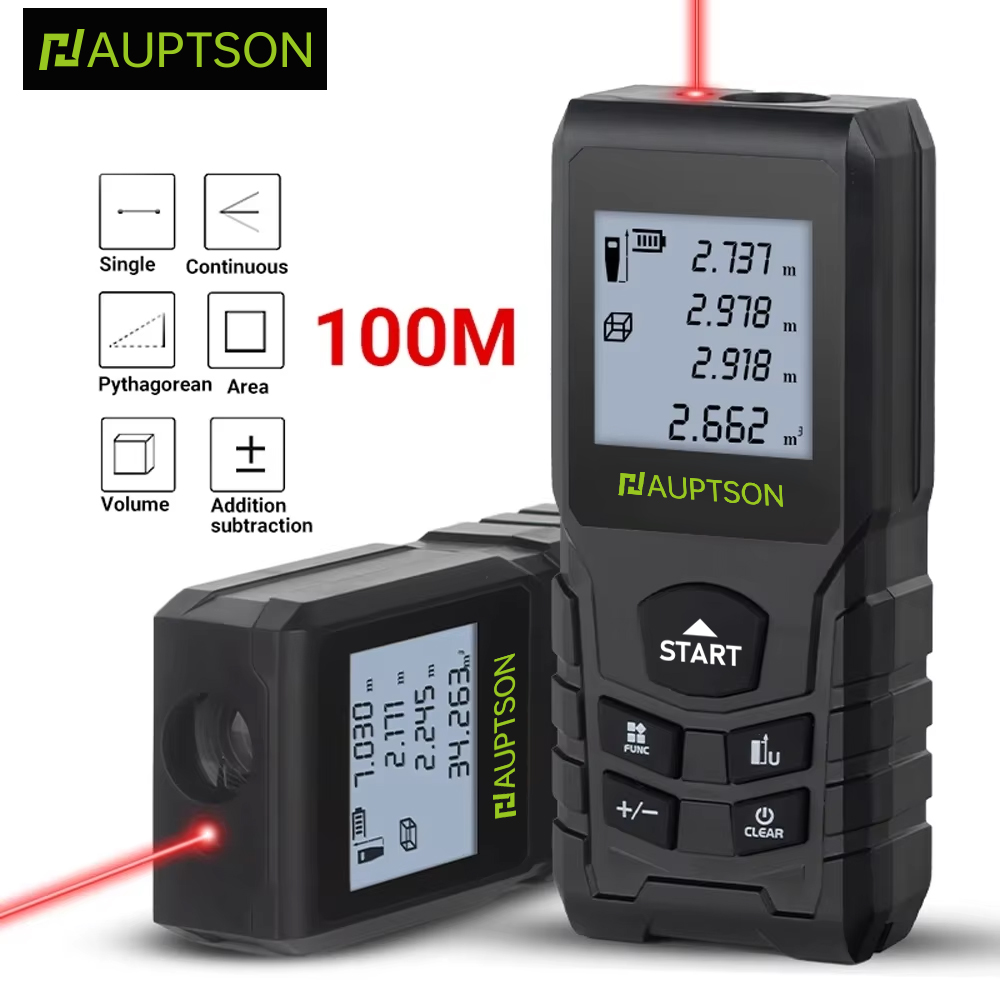 Industrial Laser Rangefinder - HAUPTSON 70/100M Laser Rangefinder Medidor de