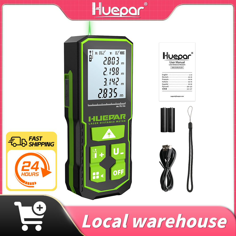 Industrial Laser Rangefinder - Huepar laser rangefinder digital medidor de