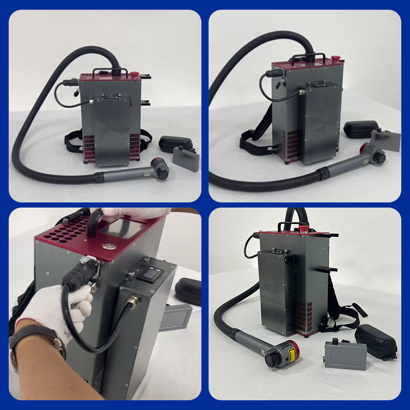 Industrial Laser Machine Price - Mochila portátil tipo portátil limpador a