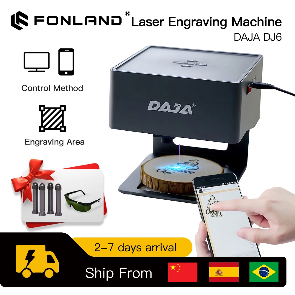 Industrial Laser Cutting - DAJA-Máquina de Gravação a Laser, Gravador
