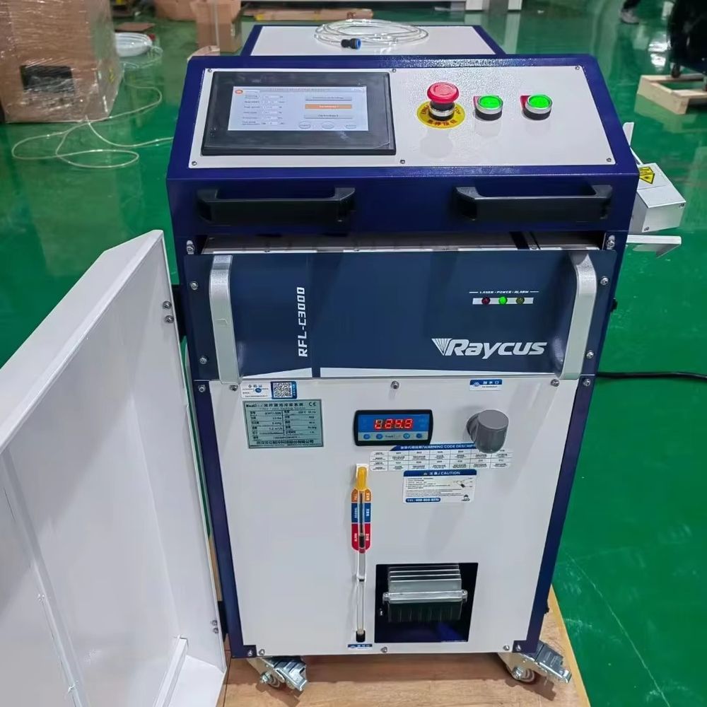 Industrial Laser Paint Remover - Novo Equipamento Industrial Portátil de Limpeza