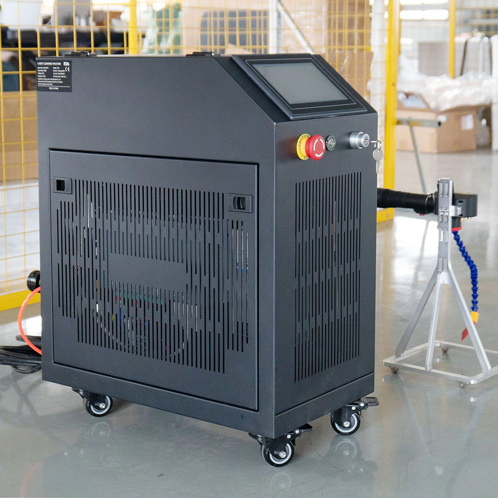 Industrial Laser Paint Remover - Máquina de Limpeza a Laser Pulsado