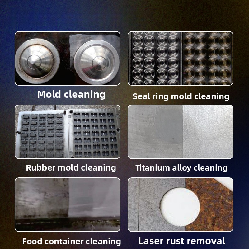 Remoção portátil de ferrugem e - Industrial Laser Rust Removal Machine avaliação e preço