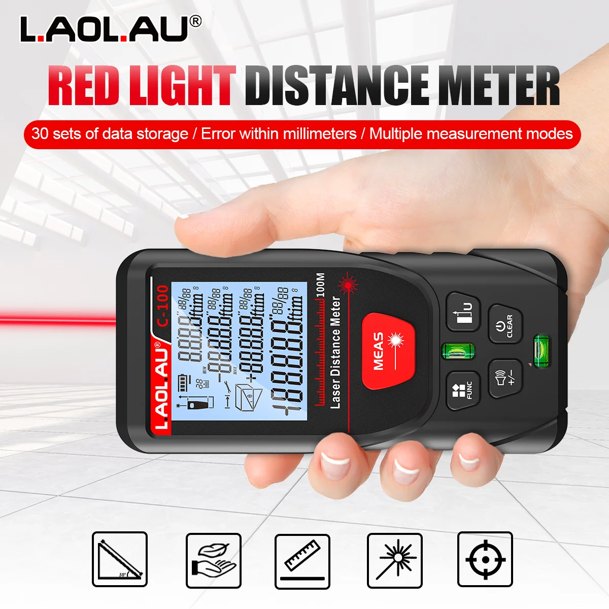 Medidor de Distância a Laser D - Industrial Laser Rangefinder avaliação e preço