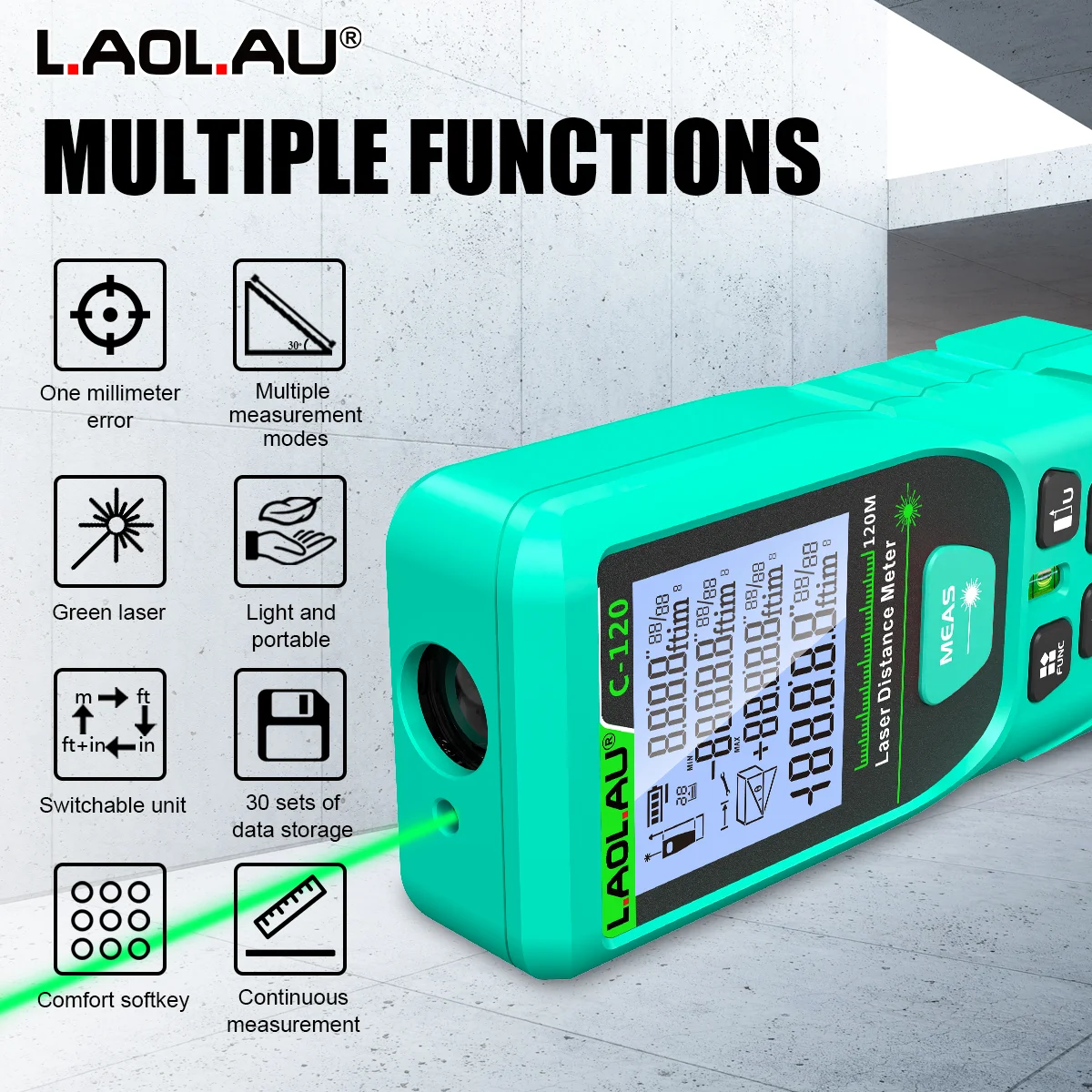 Medidor de Distância a Laser D - Industrial Laser Rangefinder avaliação e preço