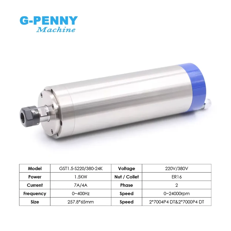 Kits de Motor de Eixo Refriger - Cnc Spindle Motor avaliação e preço